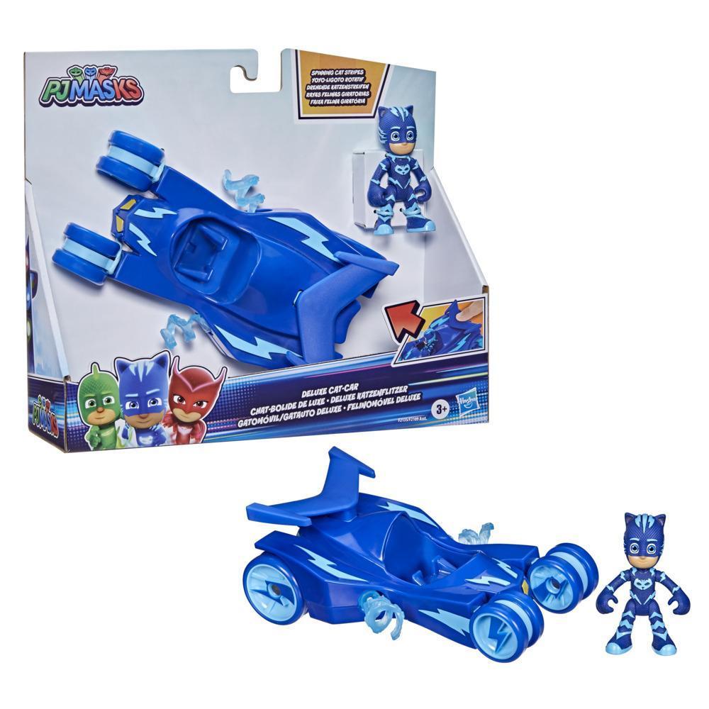 PJ Masks Catboy Deluxe Vehicle Preschool Toy, Cat-Car Toy with Catboy Action Figure for Kids Ages 3 and Up product thumbnail 1