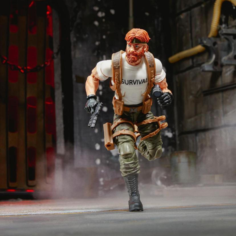 G.I. Joe Classified Series Stuart "Outback" Selkirk Action Figure 63 Collectible Toy, Accessories, Custom Package Art product image 1