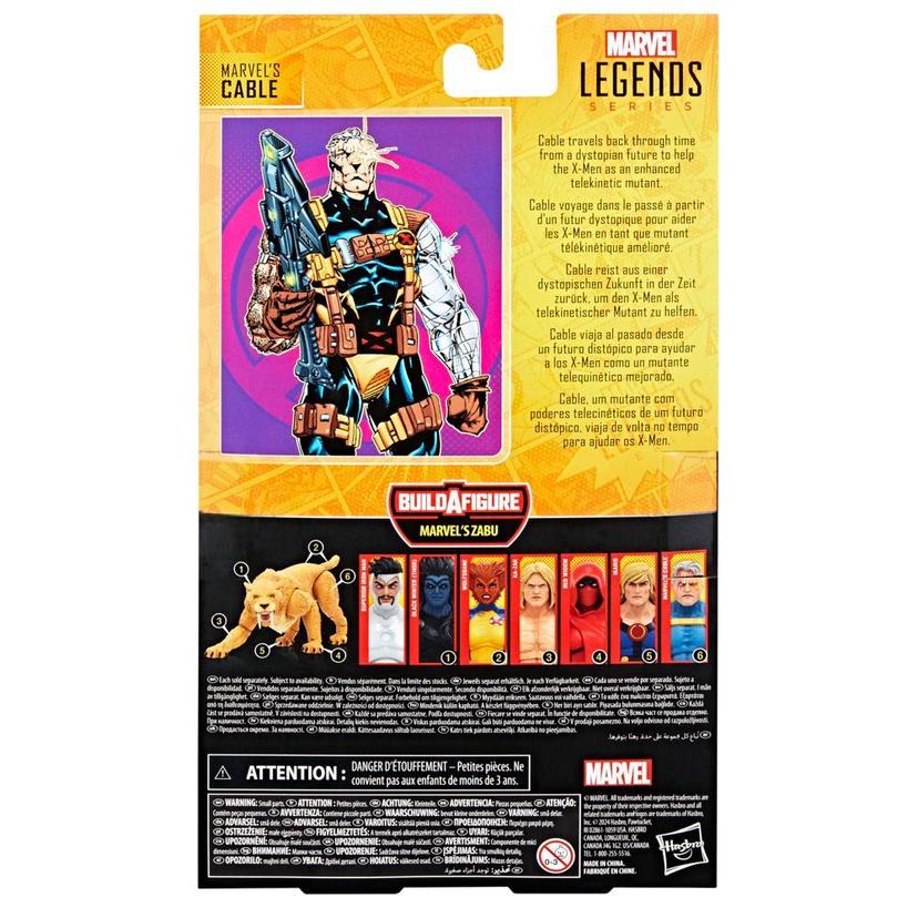 Marvel Legends Series Marvel's Cable, 6" Comics Collectible Action Figure product image 1