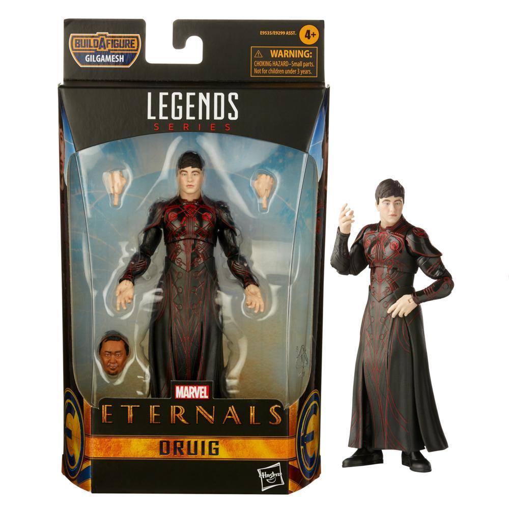 Hasbro Marvel Legends Series The Eternals 6-Inch Action Figure Toy Druig, Includes 2 Accessories, Ages 4 and Up product thumbnail 1
