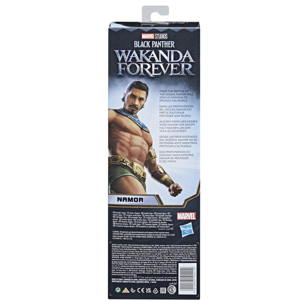 Marvel Studios' Black Panther: Wakanda Forever Titan Hero Series Namor Toy, 12-Inch-Scale Figure for Kids Ages 4 and Up product thumbnail 1