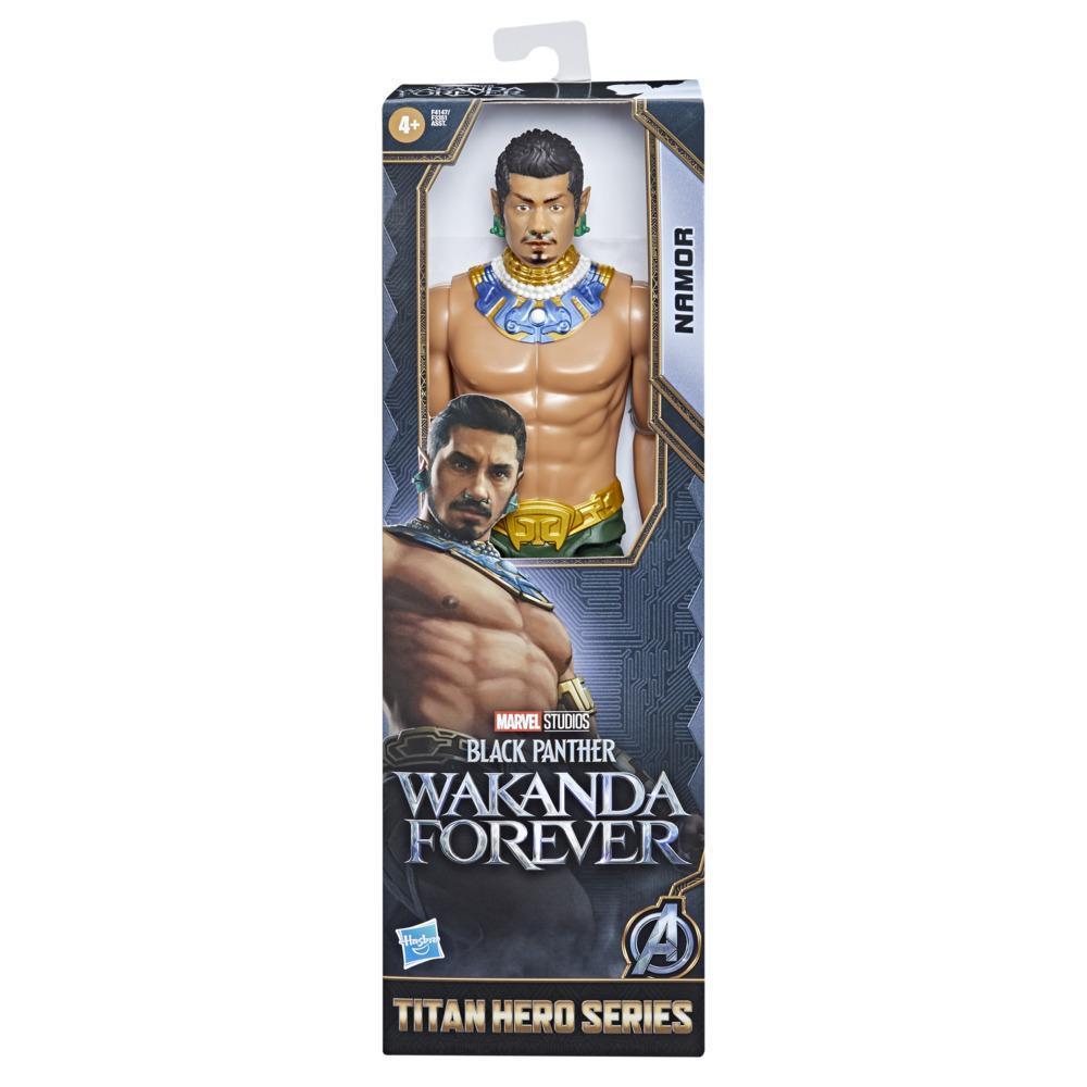 Marvel Studios' Black Panther: Wakanda Forever Titan Hero Series Namor Toy, 12-Inch-Scale Figure for Kids Ages 4 and Up product thumbnail 1