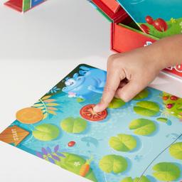 Hungry Hungry Hippos Junior Board Game, Preschool Games, Kids Board Games, Counting & Number Game product thumbnail 1