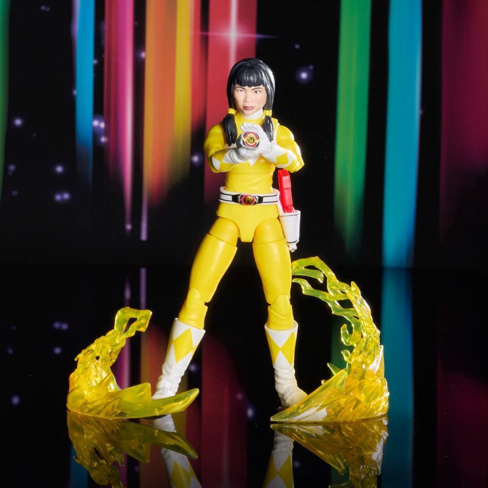 Power Rangers Lightning Collection Remastered Mighty Morphin Yellow Ranger 6-Inch Action Figure product thumbnail 1