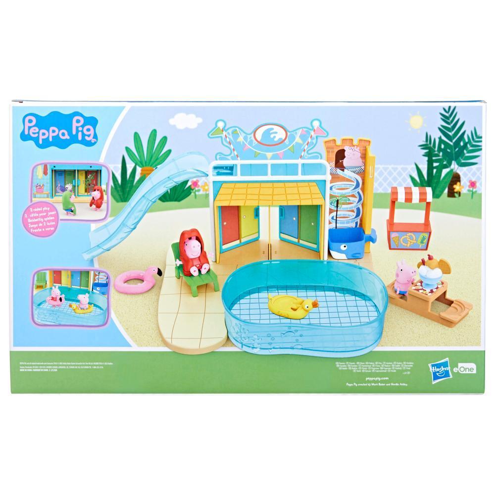 Peppa Pig Toys Peppa's Waterpark Playset with 15 Pieces, Preschool Toys product thumbnail 1