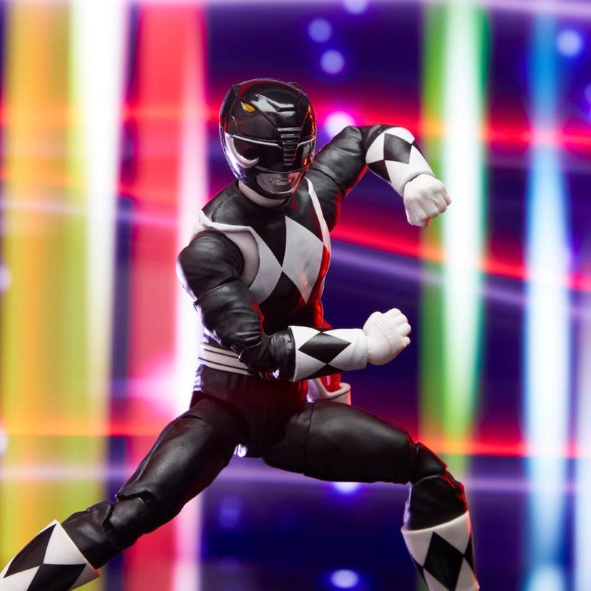 Power Rangers Lightning Collection Remastered Mighty Morphin Black Ranger Action Figure (6") product image 1