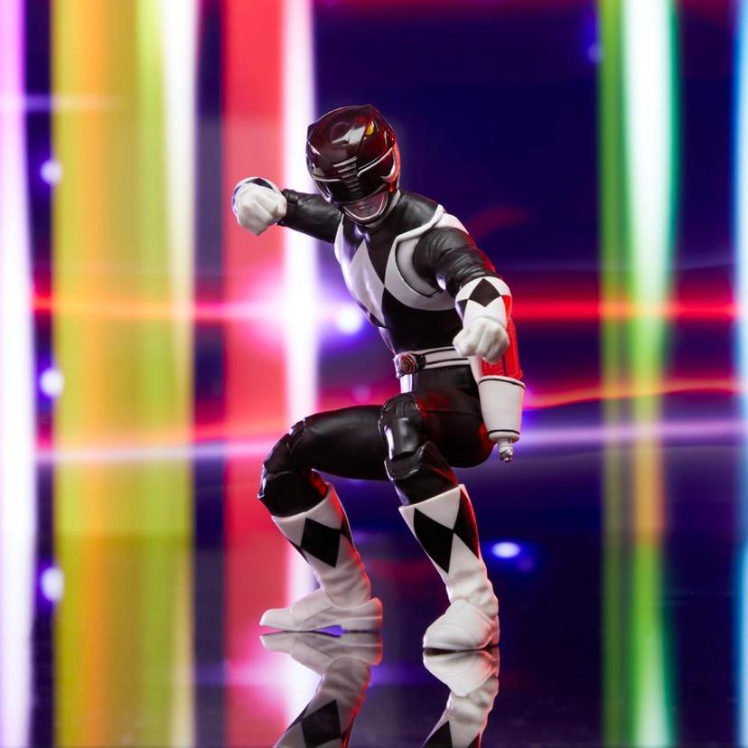 Power Rangers Lightning Collection Remastered Mighty Morphin Black Ranger Action Figure (6") product image 1