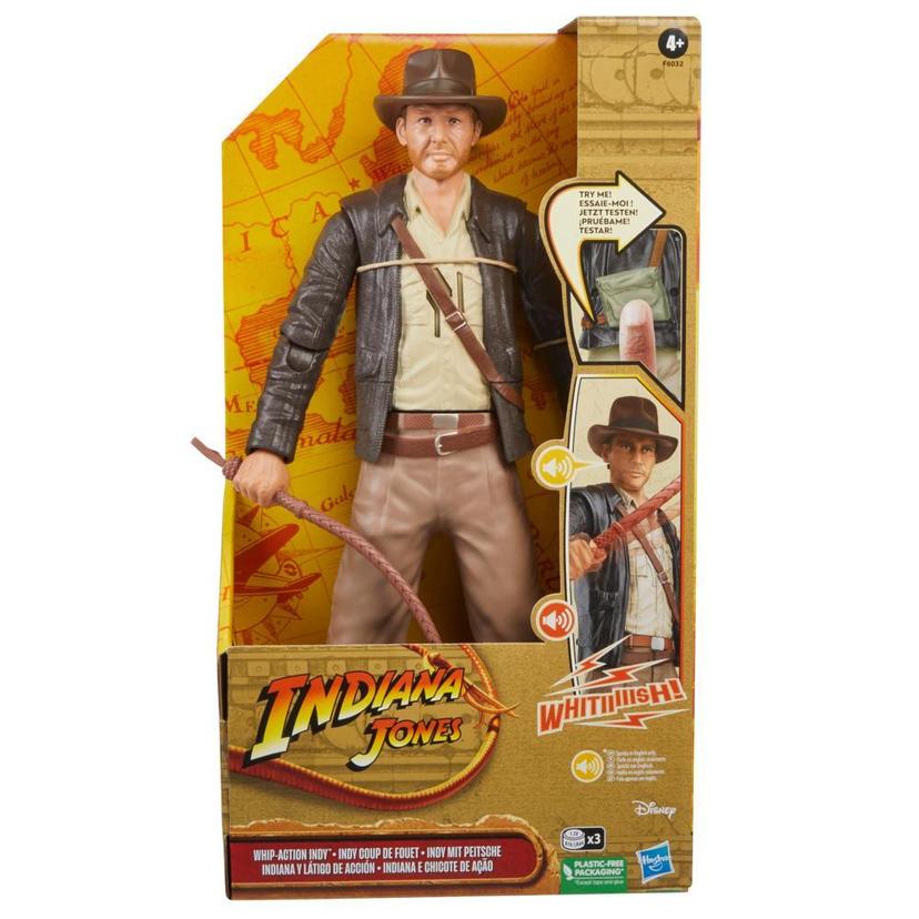 Indiana Jones Whip-Action Indy Indiana Jones Action Figure with Sounds & Phrases (12”) product image 1