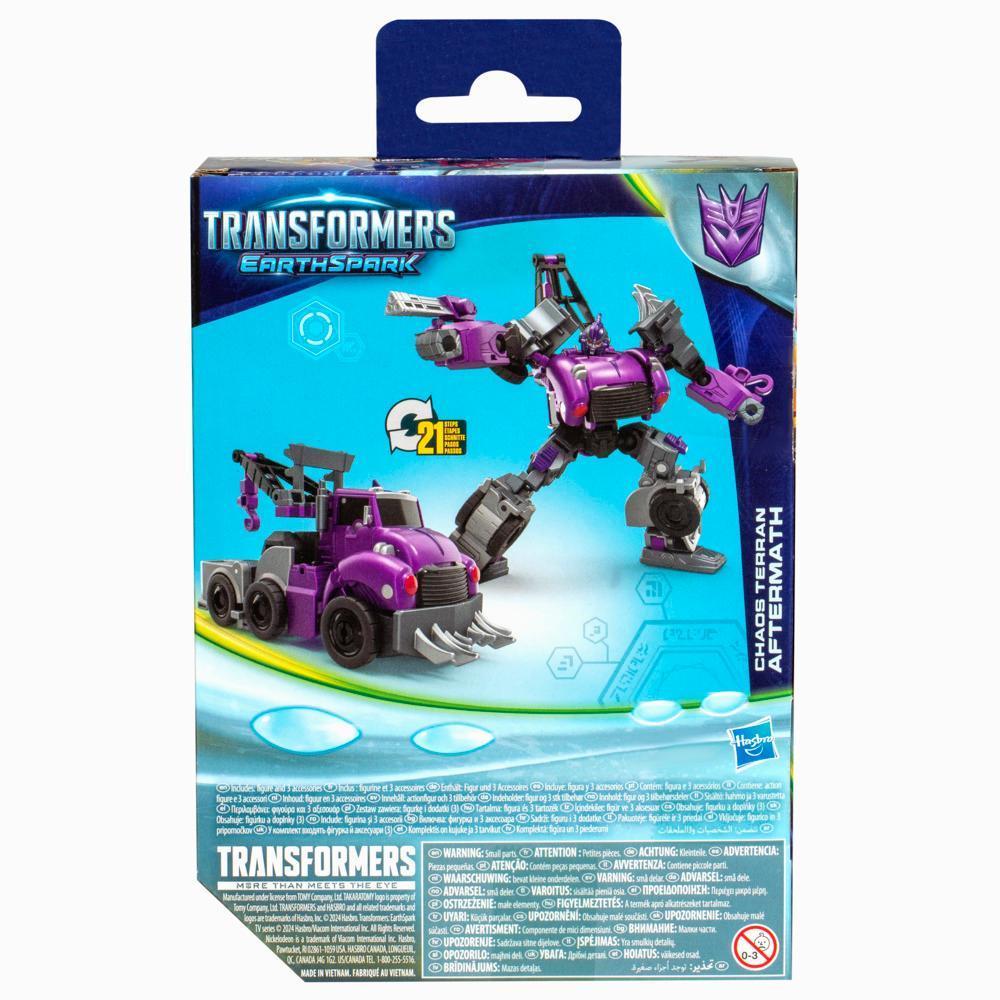 Transformers Toys EarthSpark Deluxe Class Chaos Terran Aftermath 5" Action Figure, Ages 6+ product thumbnail 1