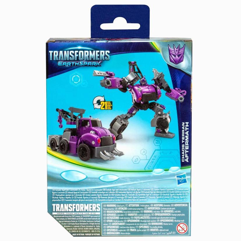 Transformers Toys EarthSpark Deluxe Class Chaos Terran Aftermath 5" Action Figure, Ages 6+ product image 1