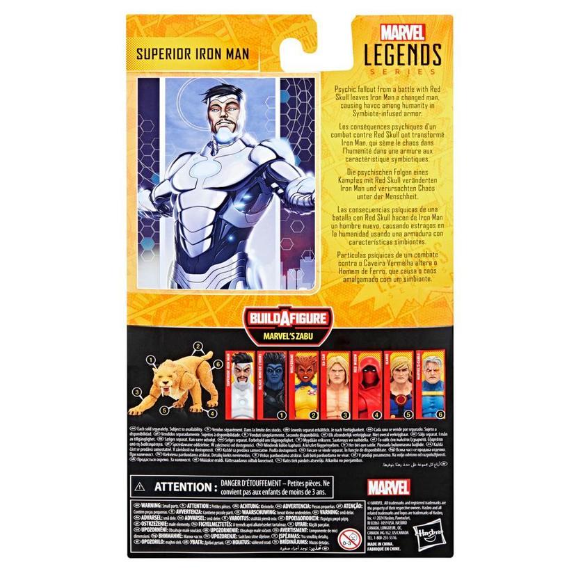 Marvel Legends Series Superior Iron Man, 6" Comics Collectible Action Figure product image 1
