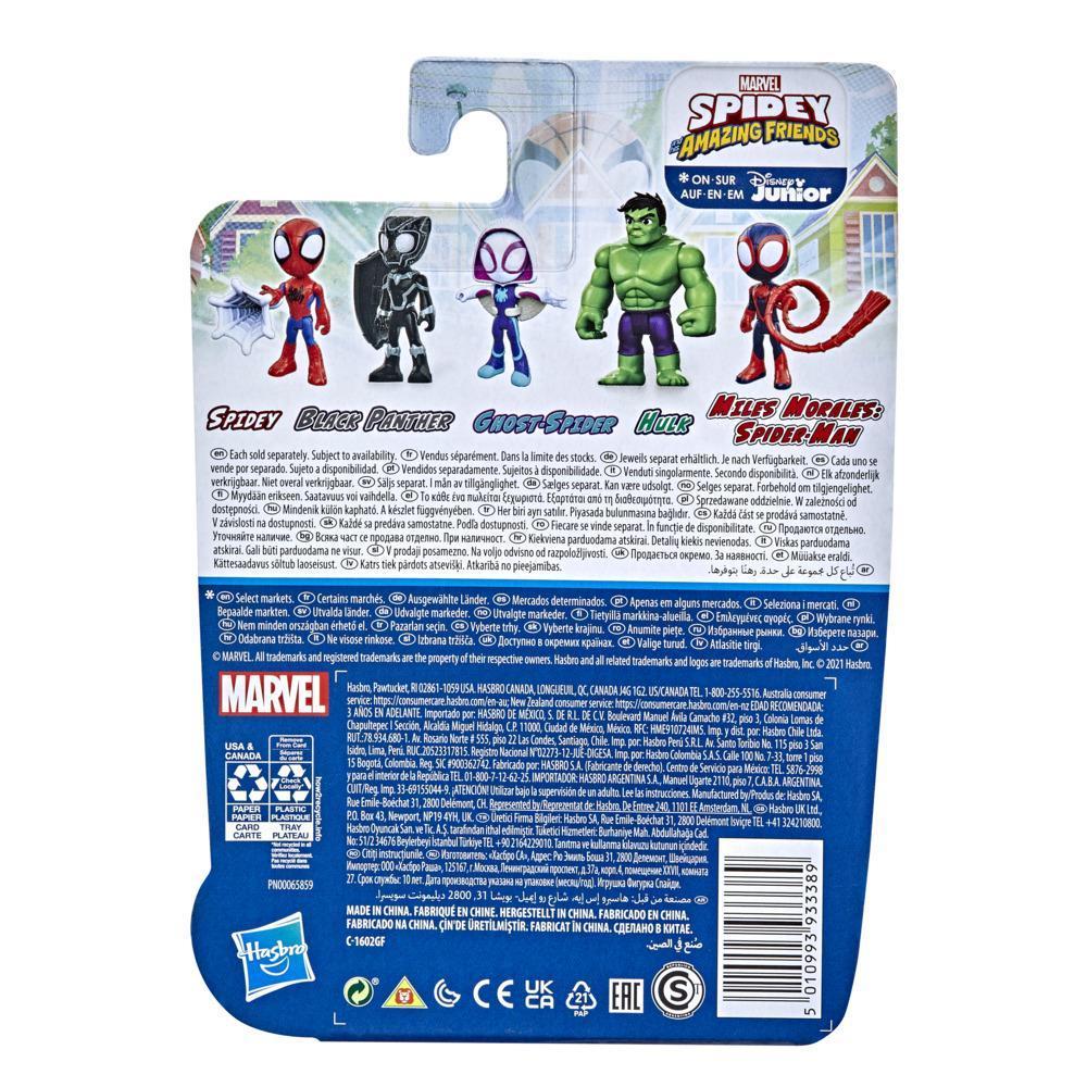 Marvel Spidey and His Amazing Friends Hulk Hero Figure Toy, 4-Inch Scale Action Figure for Kids Ages 3 And Up product thumbnail 1