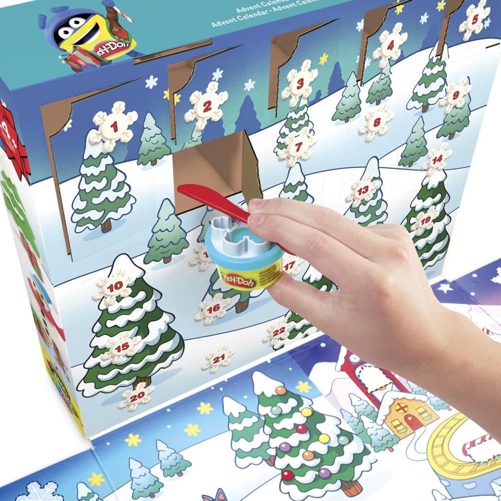 Play-Doh Advent Calendar Toy for Kids 3 Years and Up with Over 24 Surprises, Playmats, and 24 Play-Doh Cans product thumbnail 1