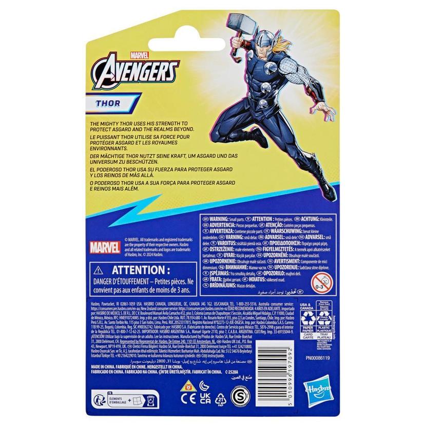 Marvel Avengers Epic Hero Series Thor 4" Action Figure for Kids 4+ product image 1