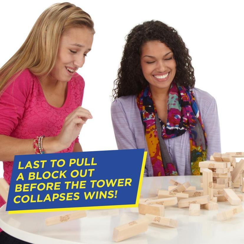 Jenga Maker, Genuine Blocks, Stacking Tower Game, Game for Kids Ages 8 and  Up, Game for 2-6 Players - Hasbro Games