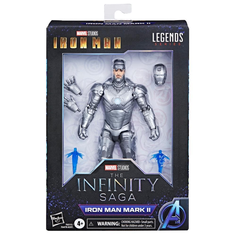 Hasbro Marvel Legends Series Iron Man Mark II, 6" Marvel Legends Action Figures product image 1
