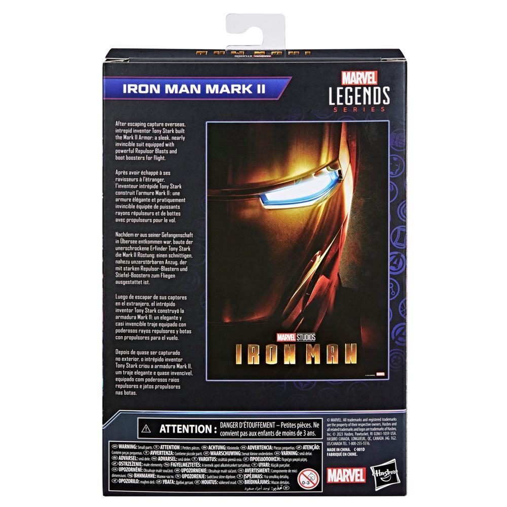 Hasbro Marvel Legends Series Iron Man Mark II, 6" Marvel Legends Action Figures product thumbnail 1