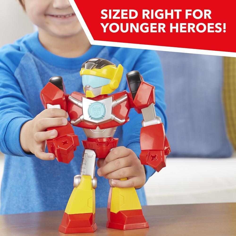 Transformers Rescue Bots Academy Mega Mighties Hot Shot 10-inch Action Figure product thumbnail 1