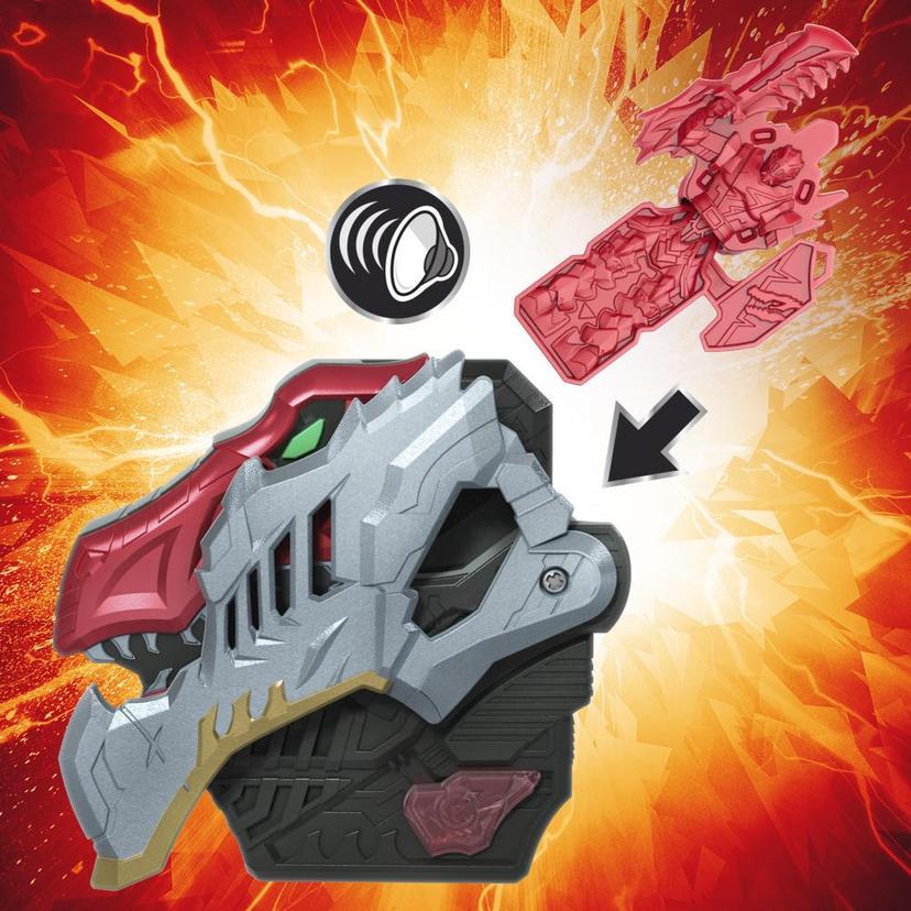 Power Rangers Dino Fury T-Rex Champion Zord Morphing Dino Robot with Zord Link Mix-and-Match Custom Build System product image 1