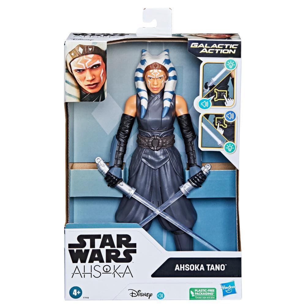 Star Wars Galactic Action Ahsoka Tano, Interactive Toys, Star Wars Action Figures product image 1