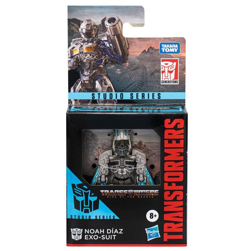 Transformers Studio Series Core Transformers: Rise of the Beasts Noah Díaz Exo-Suit Action Figure (3.5”) product image 1