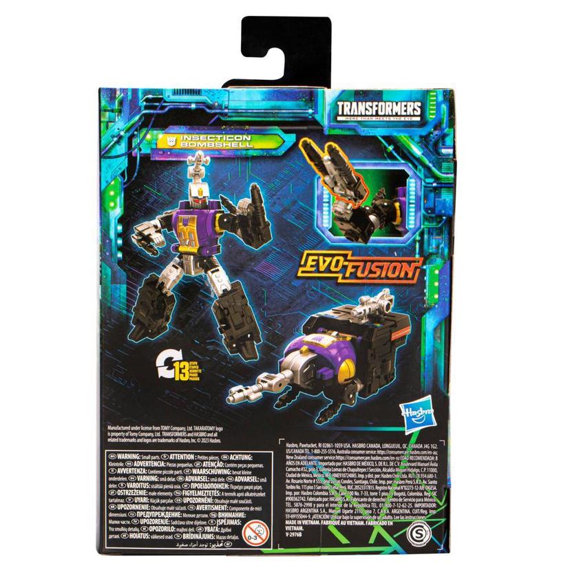 Transformers Legacy Evolution Deluxe Insecticon Bombshell Converting Action Figure (5.5”) product image 1