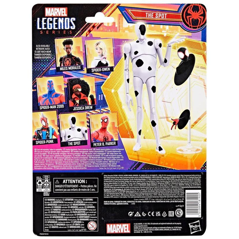 Marvel Legends Series Spider-Man: Across the Spider-Verse (Part One) The Spot 6-inch Action Figure, 5 Accessories product image 1