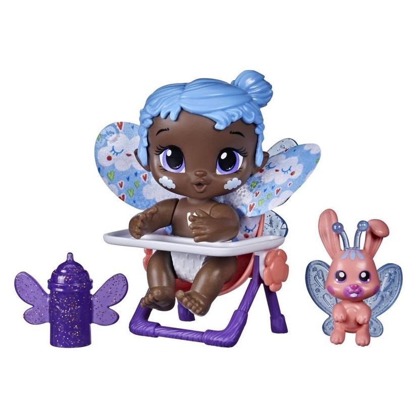 Baby Alive GloPixies Minis Doll, Sky Breeze, Glow-In-The-Dark 3.75-Inch Pixie Toy with Surprise Friend, Kids 3 and Up product image 1