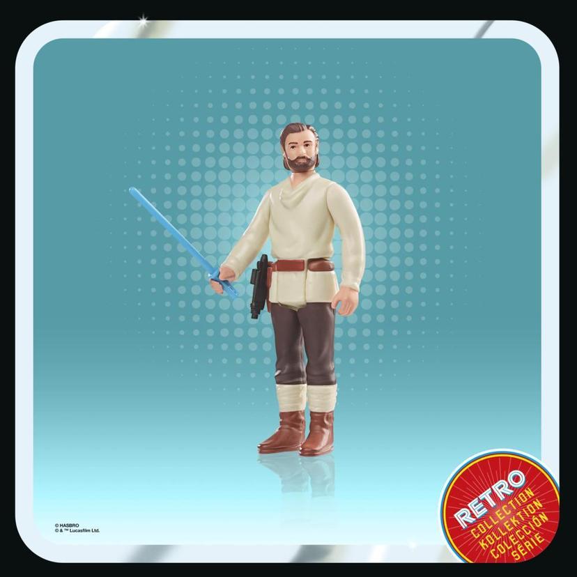 Star Wars Retro Collection Obi-Wan Kenobi (Wandering Jedi) Toy 3.75-Inch-Scale Star Wars: Obi-Wan Kenobi Figure, Kids product image 1