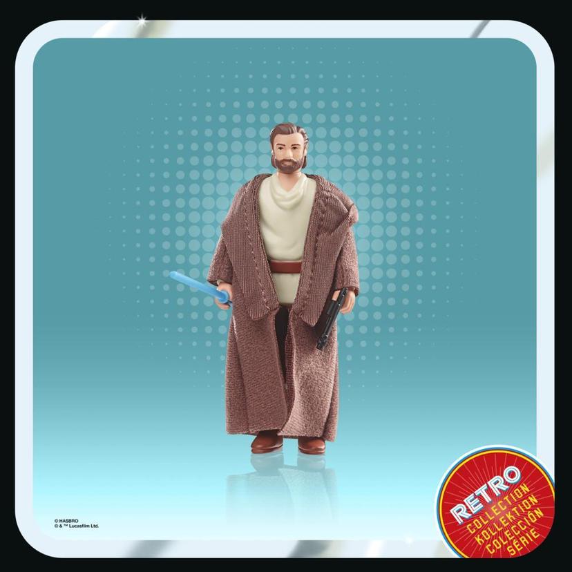 Star Wars Retro Collection Obi-Wan Kenobi (Wandering Jedi) Toy 3.75-Inch-Scale Star Wars: Obi-Wan Kenobi Figure, Kids product image 1
