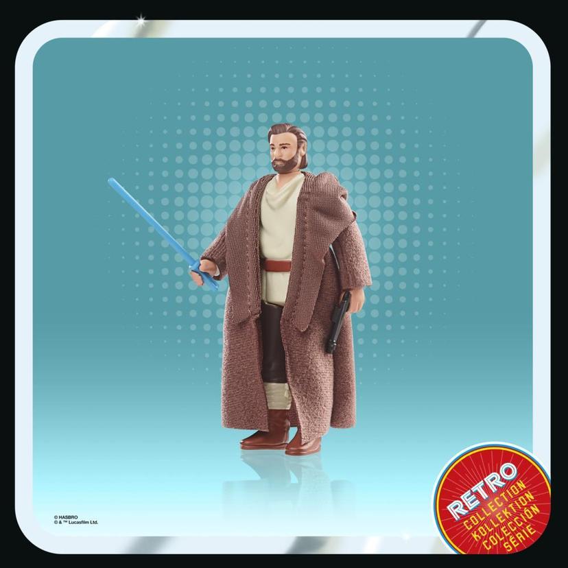 Star Wars Retro Collection Obi-Wan Kenobi (Wandering Jedi) Toy 3.75-Inch-Scale Star Wars: Obi-Wan Kenobi Figure, Kids product image 1