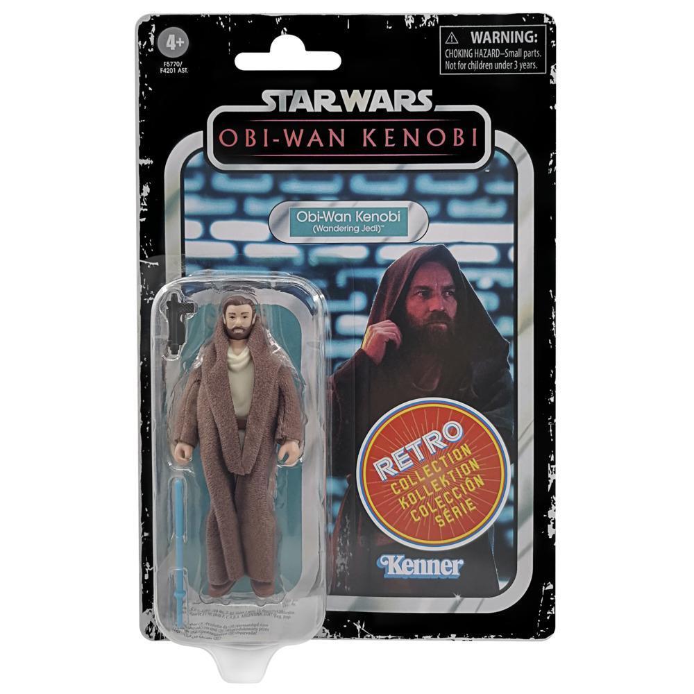 Star Wars Retro Collection Obi-Wan Kenobi (Wandering Jedi) Toy 3.75-Inch-Scale Star Wars: Obi-Wan Kenobi Figure, Kids product thumbnail 1