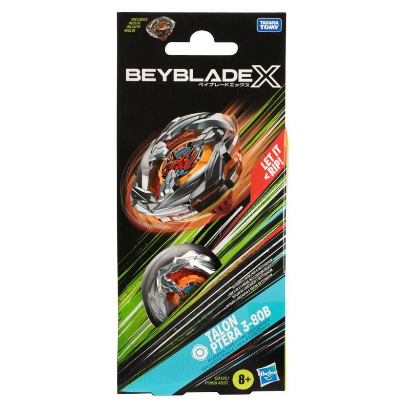 Beyblade X Talon Ptera 3-80B Booster Pack Set with Stamina Type top, Ages 8+ product image 1