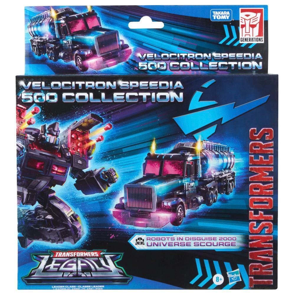 Transformers Legacy Velocitron Speedia 500 Collection Leader Robots in Disguise 2000 Universe Scourge, 8 and Up, 7-inch product thumbnail 1