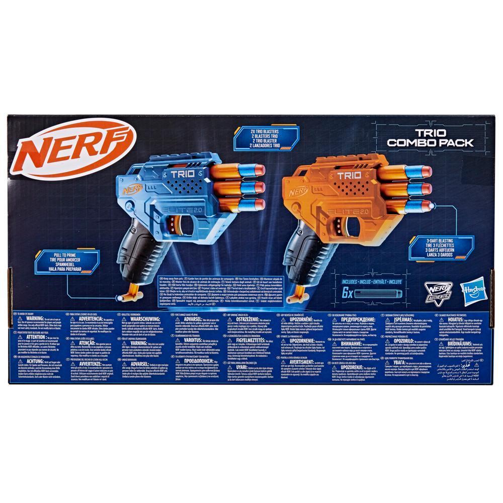 Nerf Elite 2.0 Trio Combo Pack Includes 2 Trio Nerf Blasters and 6 Nerf Elite Darts product thumbnail 1