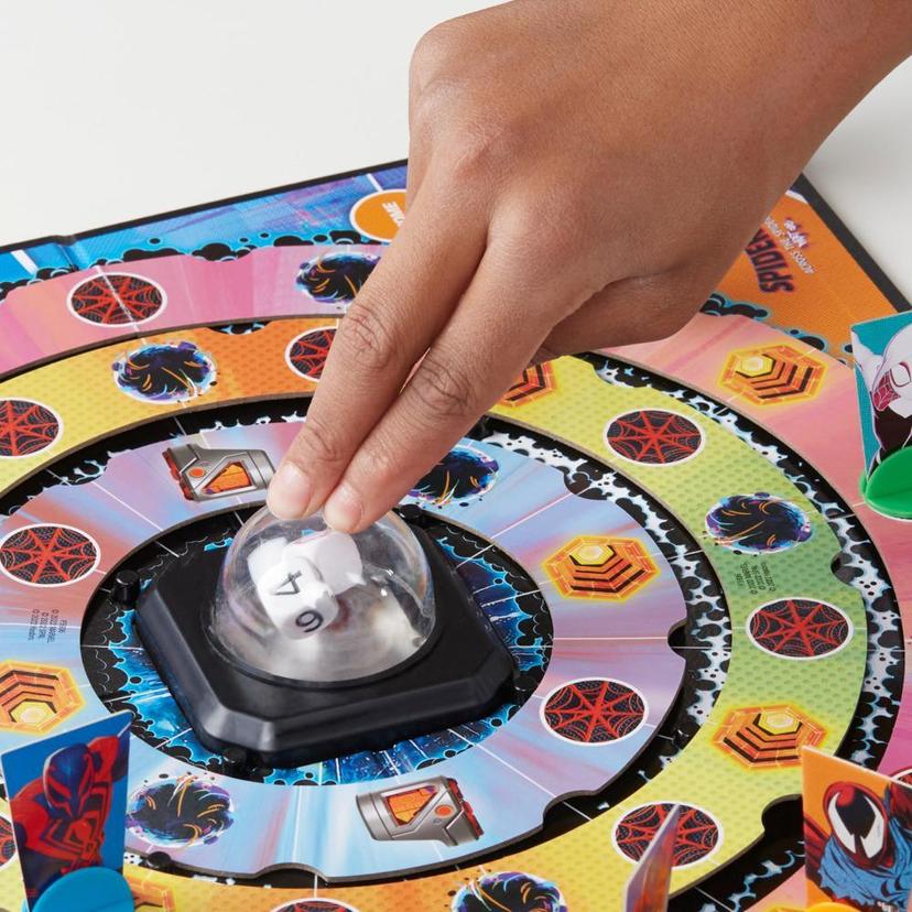 Trouble: Spider-Man Across the Spider-Verse Part One Edition Game for Marvel Fans, Ages 8+, 2-4 Players, Rotating Gameboard product image 1