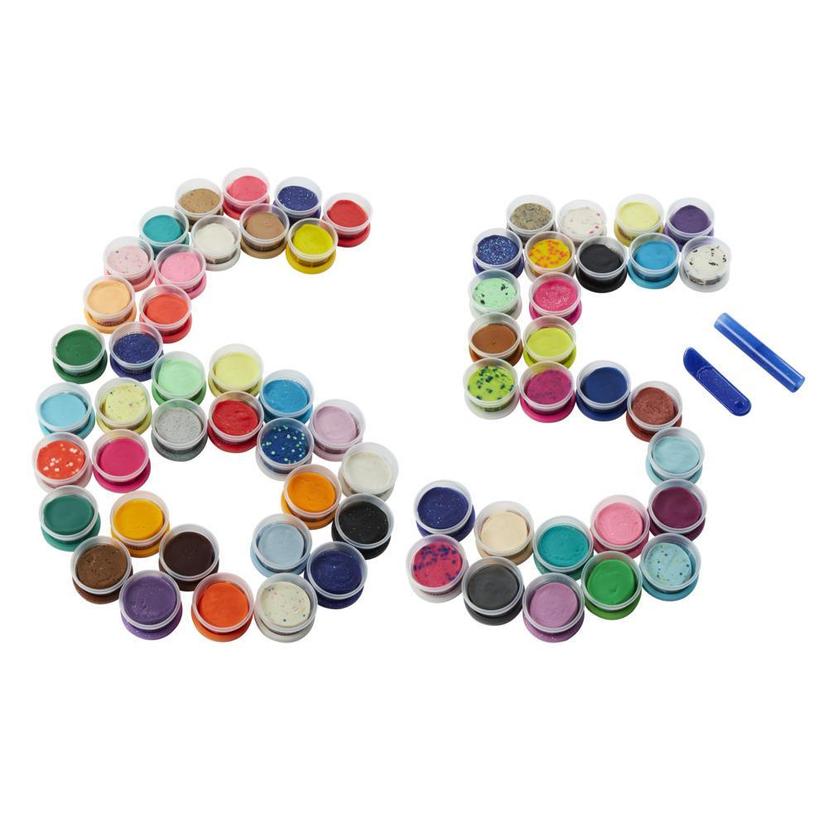 Play-Doh Ultimate Color Collection 65-Pack of Assorted Modeling Compounds for Kids 3 Years and Up, Non-Toxic, Fun Size 1-Ounce Cans product image 1