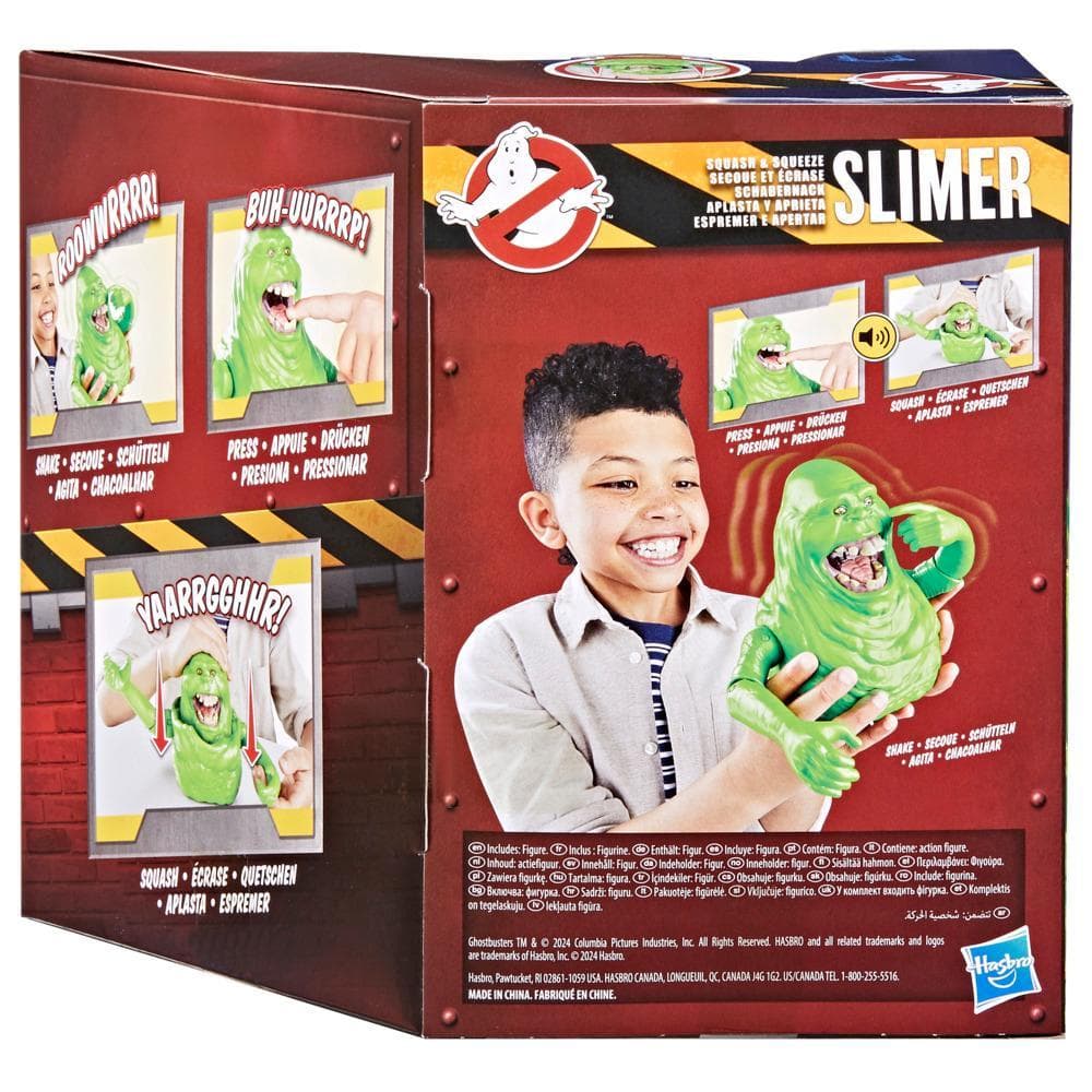 Ghostbusters Squash & Squeeze Slimer Interactive Ghost Toy product thumbnail 1