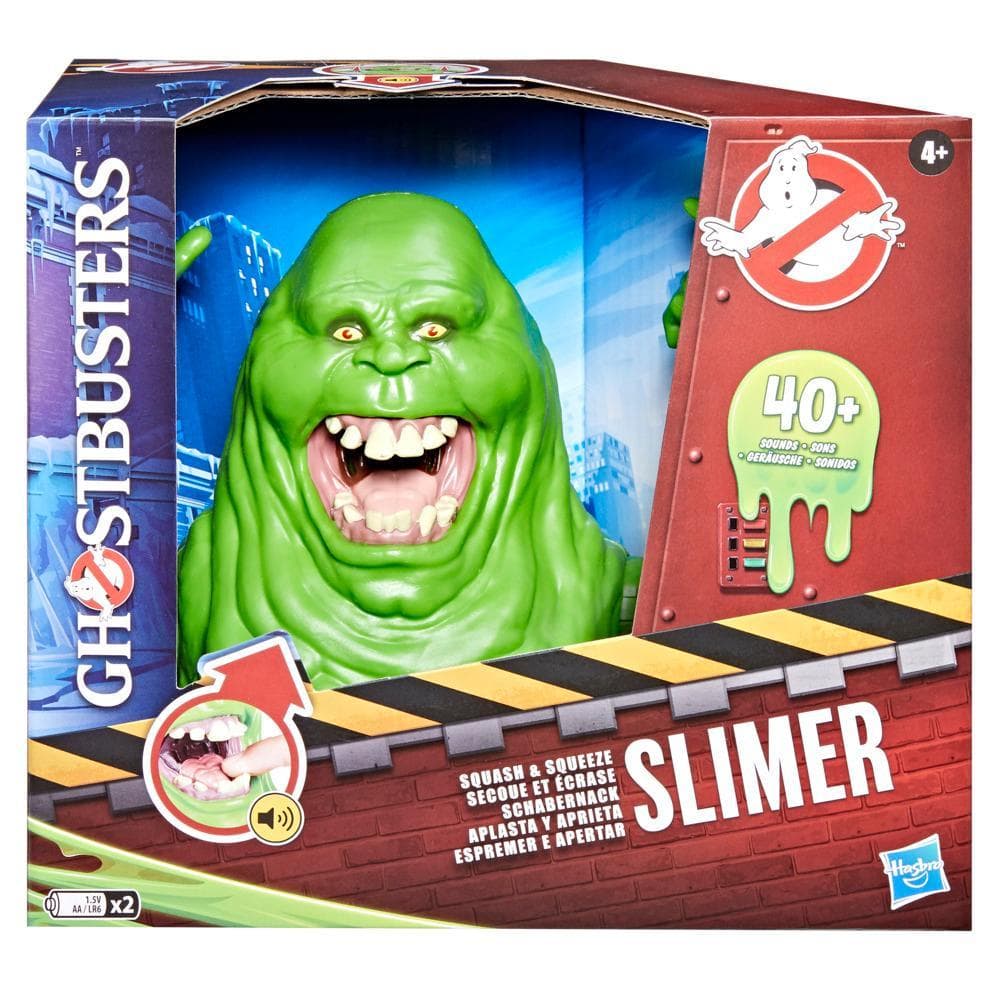 Ghostbusters Squash & Squeeze Slimer Interactive Ghost Toy product image 1