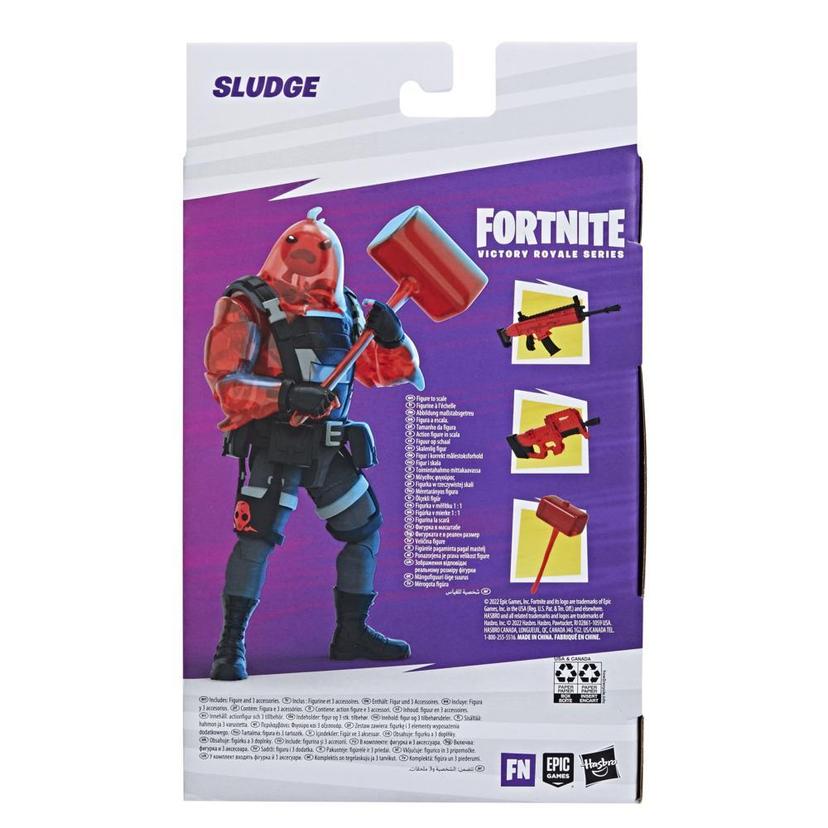 Hasbro Fortnite Victory Royale Series Sludge Collectible Action Figure with Accessories, 6-inch product image 1