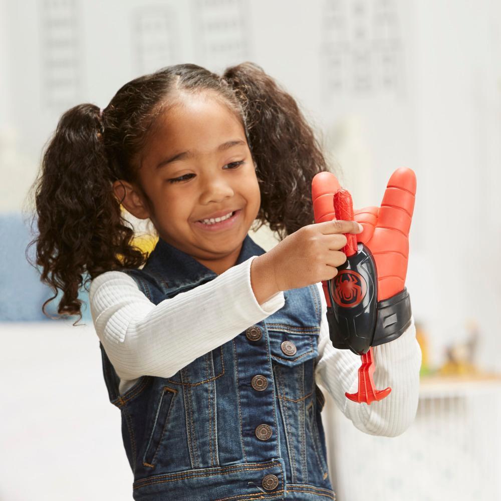 Marvel Spidey and His Amazing Friends Miles Morales: Spider-Man Web Launcher, Preschool Blaster Toy, Ages 4 and Up product thumbnail 1