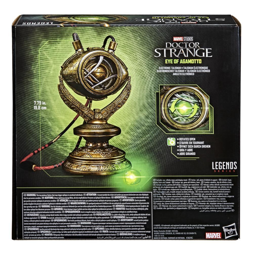 Hasbro Marvel Legends Series Doctor Strange Premium Role Play Eye of Agamotto Electronic Talisman for Ages 14 and Up product thumbnail 1
