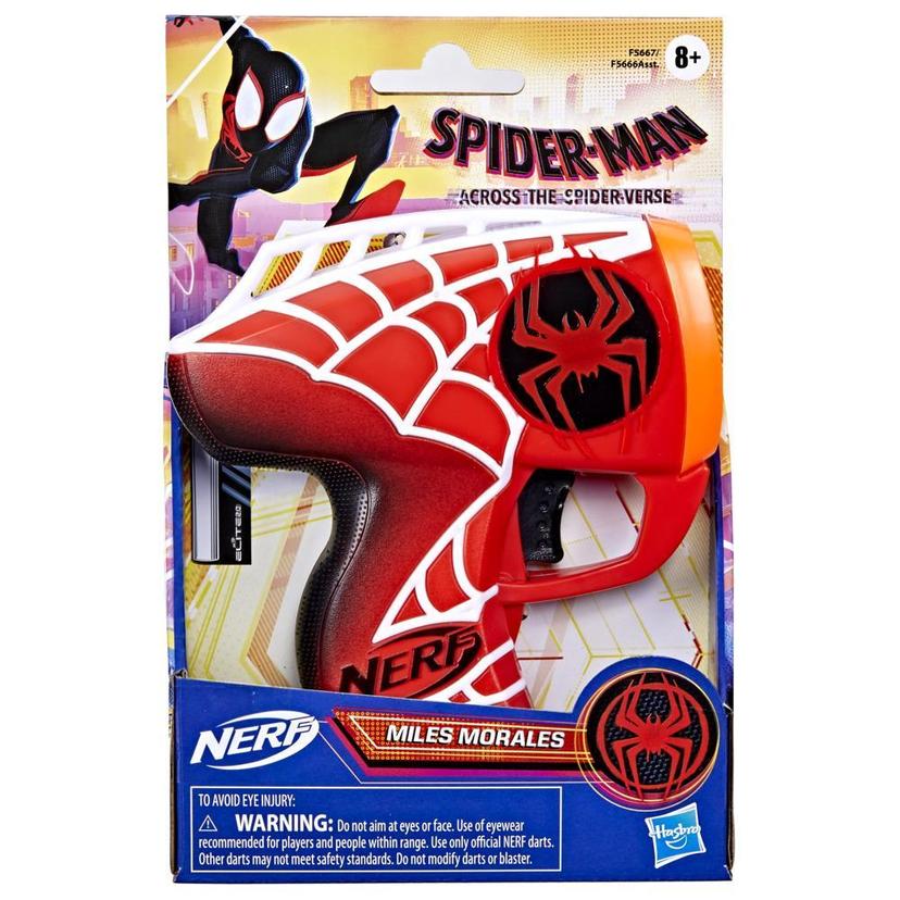 Nerf Spider-Man: Across The Spider-Verse, Spider-Man 2099 Dart Blaster, 2  Nerf Elite Darts