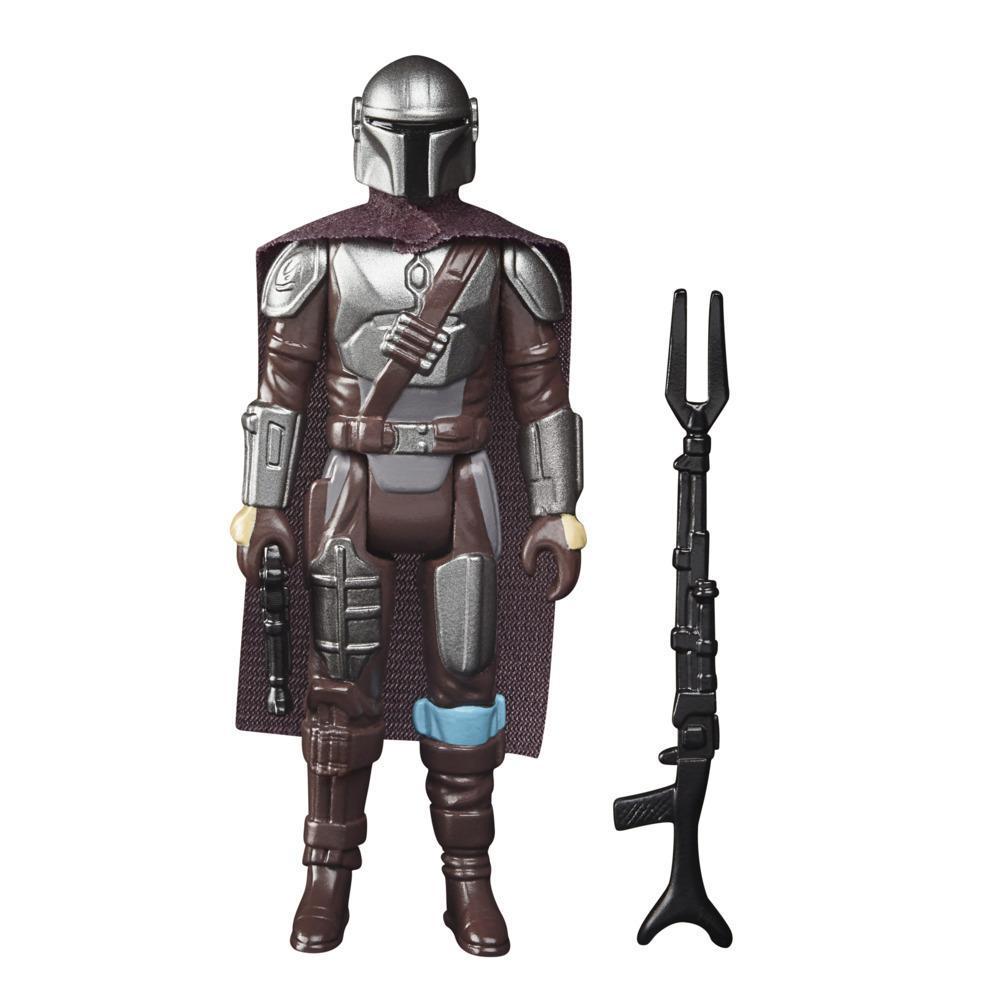 Star Wars Retro Collection The Mandalorian (Beskar) Toy 3.75-Inch-Scale Star Wars: The Mandalorian Collectible Figure product thumbnail 1