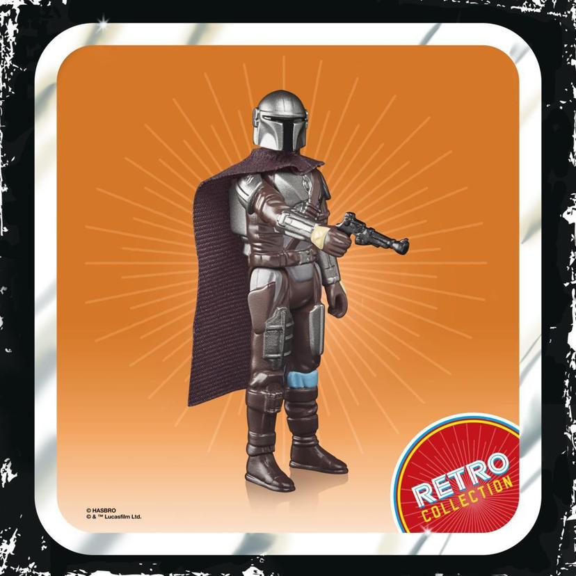 Star Wars Retro Collection The Mandalorian (Beskar) Toy 3.75-Inch-Scale Star Wars: The Mandalorian Collectible Figure product image 1