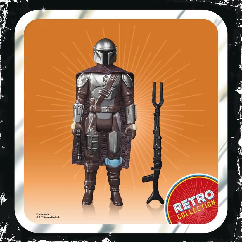 Star Wars Retro Collection The Mandalorian (Beskar) Toy 3.75-Inch-Scale Star Wars: The Mandalorian Collectible Figure product image 1