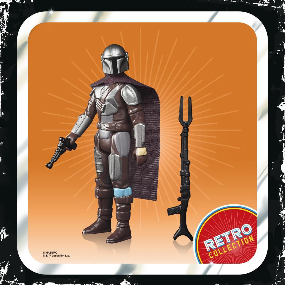 Star Wars Retro Collection The Mandalorian (Beskar) Toy 3.75-Inch-Scale Star Wars: The Mandalorian Collectible Figure product thumbnail 1