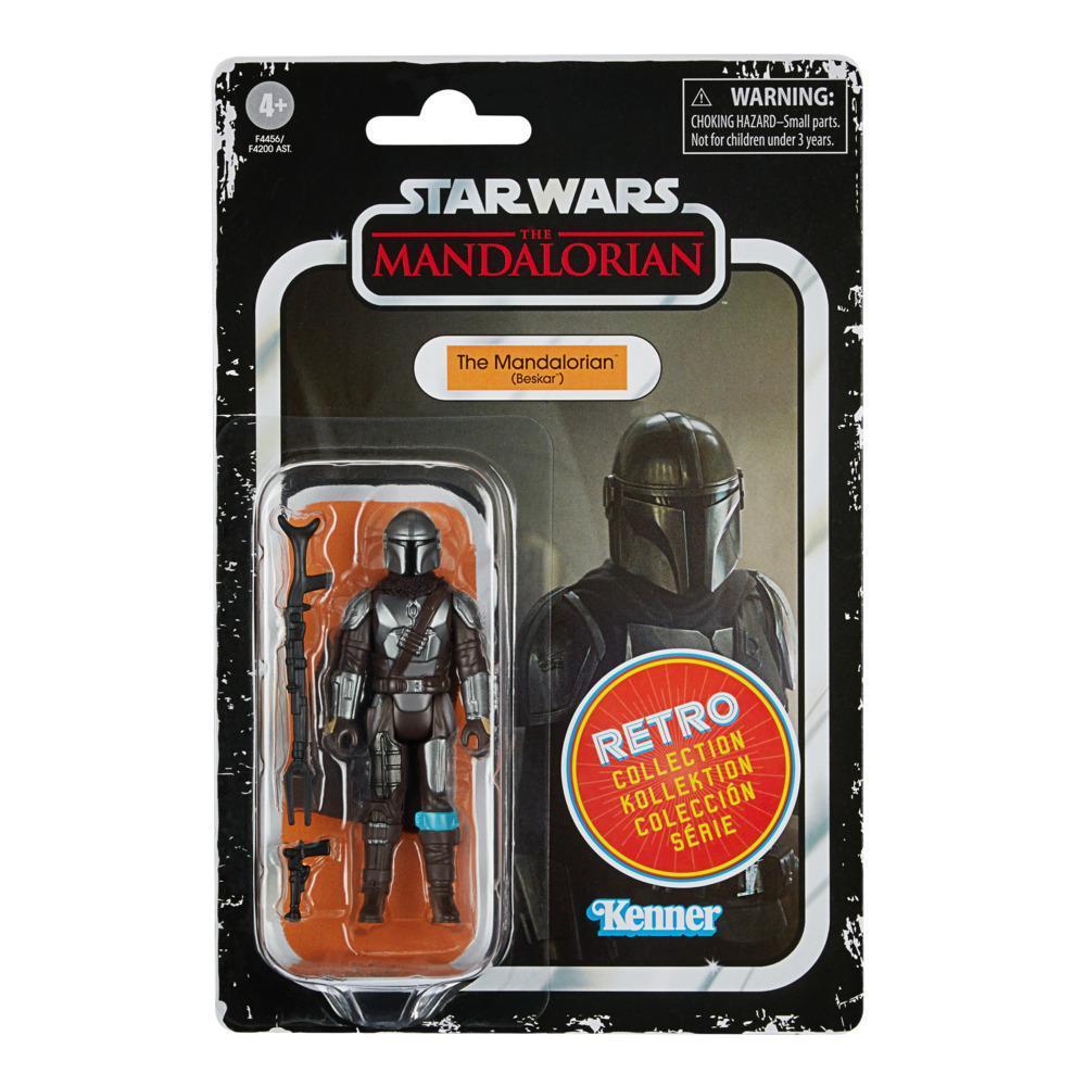 Star Wars Retro Collection The Mandalorian (Beskar) Toy 3.75-Inch-Scale Star Wars: The Mandalorian Collectible Figure product thumbnail 1