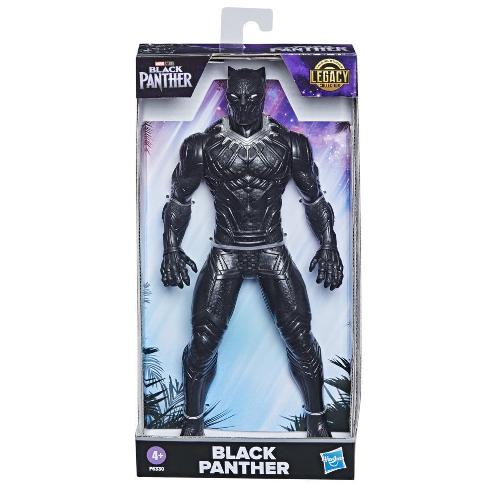 Marvel Black Panther Marvel Studios Legacy Collection Black Panther Toy, 9.5-Inch-Scale Figure for Kids Ages 4 and Up product thumbnail 1