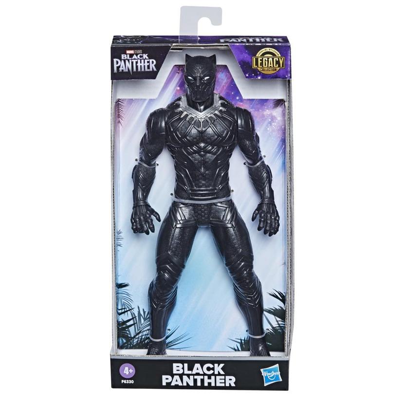 Marvel Black Panther Marvel Studios Legacy Collection Black Panther Toy, 9.5-Inch-Scale Figure for Kids Ages 4 and Up product image 1